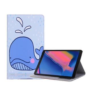 Horizontal Flip Leather Case with Card Slots & Holder & Wallet & Photo Frame for Galaxy Tab A 8.0 (2019)(Dolphin)