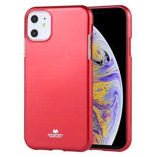 GOOSPERY JELLY TPU Shockproof and Scratch Case for iPhone 11(Red)