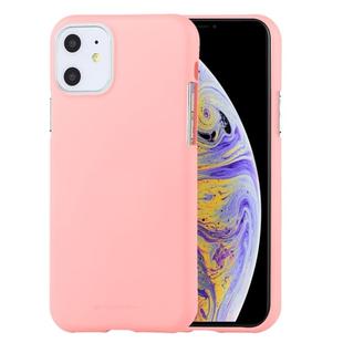 GOOSPERY SOFE FEELING TPU Shockproof and Scratch Case for iPhone 11(Pink)