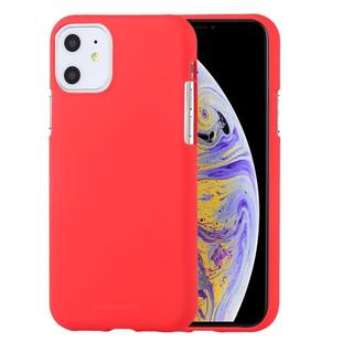 GOOSPERY SOFE FEELING TPU Shockproof and Scratch Case for iPhone 11(Red)