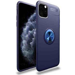 For iPhone 11 Pro lenuo Shockproof TPU Case with Invisible Holder (Blue)