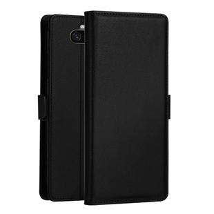 DZGOGO MILO Series PC + PU Horizontal Flip Leather Case with Holder & Card Slot & Wallet For Sony Xperia 20(Black)