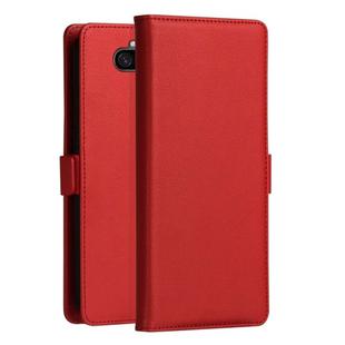 DZGOGO MILO Series PC + PU Horizontal Flip Leather Case with Holder & Card Slot & Wallet For Sony Xperia 20(Red)