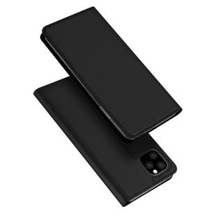 DUX DUCIS Skin Pro Series Shockproof Horizontal Flip Leather Case with Holder & Card Slots for iPhone 11 Pro(Black)