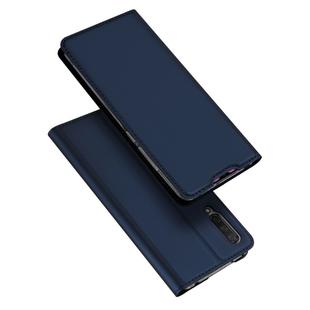 DUX DUCIS Skin Pro Series Shockproof Horizontal Flip Leather Case with Holder & Card Slots for Xiaomi Mi CC9(Dark Blue)