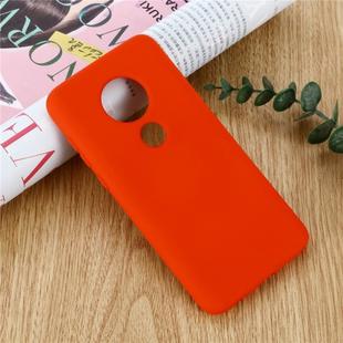 Solid Color Liquid Silicone Shockproof Full Coverage Case For Motorola Moto E5 & G6 Play(Red)