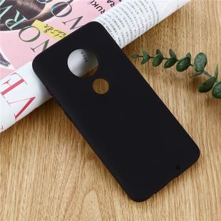 Solid Color Liquid Silicone Shockproof Full Coverage Case For Motorola Moto G7 & G7 Plus(Black)