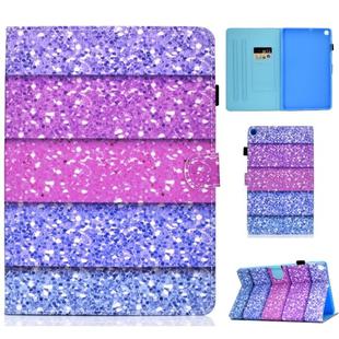 Colored Drawing Pattern Horizontal Flip PU Leather Case with Holder & Card Slots For Galaxy Tab A 10.1 (2019) / T510 / T515(Color Quicksand)