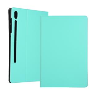 Voltage Elastic Texture Horizontal Flip Leather Case for Galaxy Tab S6 T860, with Holder(Green)