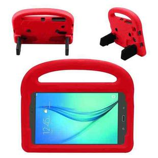 Shockproof EVA Bumper Case with Handle & Holder for Galaxy 8 inch(Red)