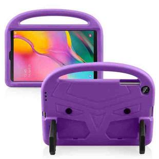 Shockproof EVA Bumper Case with Handle & Holder for Galaxy Tab A 10.1 T510 / T515(Purple)
