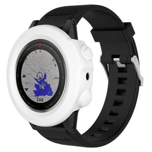 Smart Watch Silicone Protective Case, Host not Included for Garmin Fenix 5X(White)