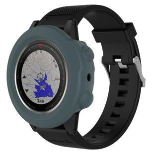 Smart Watch Silicone Protective Case, Host not Included for Garmin Fenix 5X(Navy Blue)