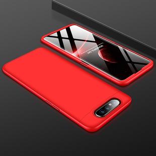 GKK Three Stage Splicing Full Coverage PC Case For Galaxy A80(Red)