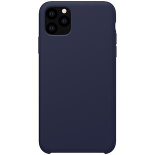 For iPhone 11 Pro NILLKIN Flex Pure Series Solid Color Liquid Silicone Dropproof Protective Case  (5.8 inch)(Blue)