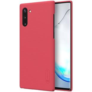 NILLKIN Frosted Concave-convex Texture PC Case for Galaxy Note 10 / Note 10 5G(Red)