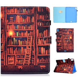 For iPad Pro 10.5 2017 / 2019 Colored Drawing Stitching Horizontal Flip Leather Case, with Holder & Card Slots & Sleep / Wake-up function(Bookshelf)