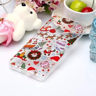 For Xiaomi Redmi Note 7 Coloured Drawing Pattern IMD Workmanship Soft TPU Protective Case(Christmas Playground)