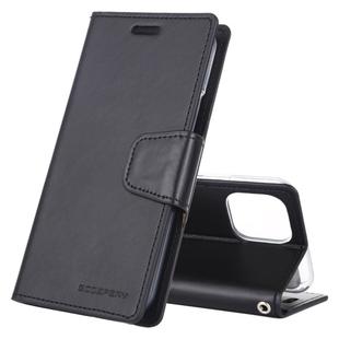 For iPhone 11 Pro Max 2019 MERCURY GOOSPERY SONATA DIARY Horizontal Flip Leather Case with Holder & Card Slots & Wallet(Black)