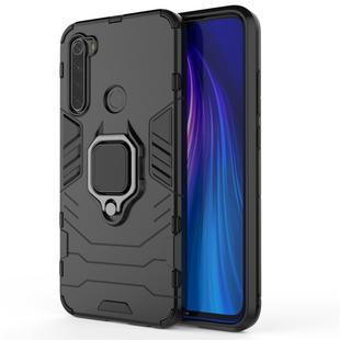 For Xiaomi Redmi Note 8 Panther PC + TPU Shockproof Protective Case(Black)