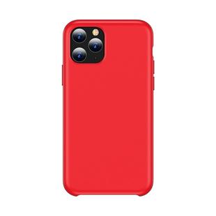 For iPhone 11 Pro TOTUDESIGN Liquid Silicone Dropproof Coverage Case(Red)