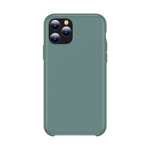 For iPhone 11 Pro TOTUDESIGN Liquid Silicone Dropproof Coverage Case(Green)