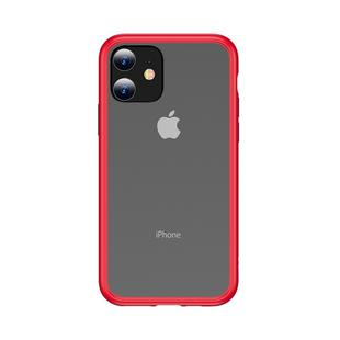 For iPhone 11 TOTUDESIGN Gingle Series Shockproof TPU+PC Case(Red)