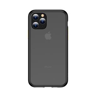 For iPhone 11 Pro Max TOTUDESIGN Gingle Series Shockproof TPU+PC Case(Black)