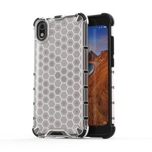 For Xiaomi Redmi 7A Honeycomb Shockproof PC + TPU Protective Case(Grey)