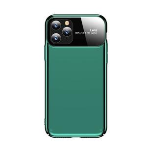For iPhone 11 Pro TOTUDESIGN Magic Mirror Series Shockproof PC + Glass Protective Case(Green)