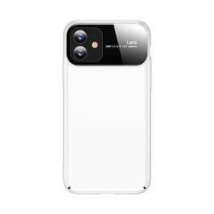 For iPhone 11 TOTUDESIGN Magic Mirror Series Shockproof PC + Glass Protective Case(White)