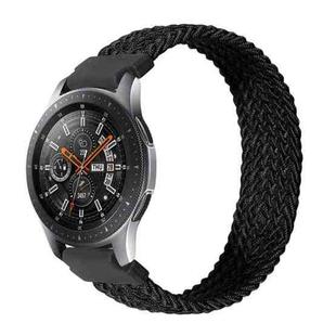 20mm Universal Nylon Weave Watch Band(Black)