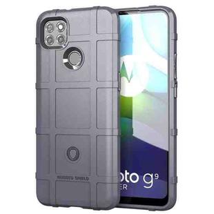 For Motorola Moto G9 Power Full Coverage Shockproof TPU Case(Grey)