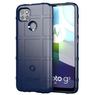 For Motorola Moto G9 Power Full Coverage Shockproof TPU Case(Blue)