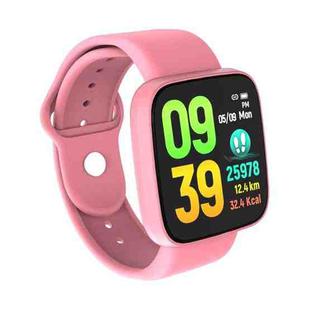 B9 1.28 inch TFT Touch Screen IP67 Waterproof Smart Bracelet, Support Sleep Monitor / Heart Rate Monitor / Blood Pressure Monitor(Pink)