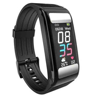 T9 0.96 inch Color Screen IP67 Waterproof Smart Bracelet, Support ECG + PPG Monitor / Heart Rate Monitor / Blood Pressure Monitor(Black)