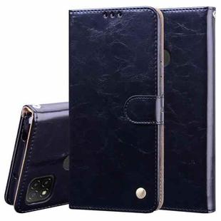 For Xiaomi Redmi 9C Business Style Oil Wax Texture Horizontal Flip Leather Case, with Holder & Card Slots & Wallet(Black)