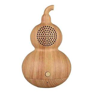 K2008 Gourd Shape Portable Bluetooth Speaker(Yellow Wood Texture)