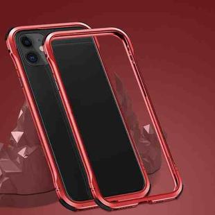 Shockproof Metal Protective Frame For iPhone 11(Red)