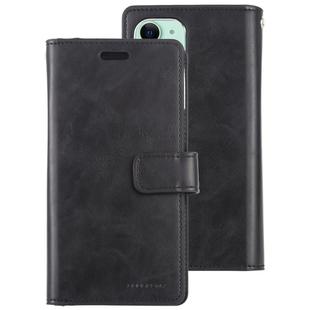 For iPhone 11 MERCURY GOOSPERY MANSOOR Horizontal Flip Leather Case with Holder & Card Slots & Wallet(Black)