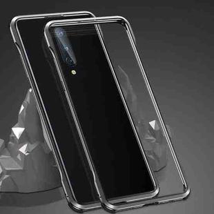 For OnePlus 8 Shockproof Ultra-thin Metal Protective Frame(Black)