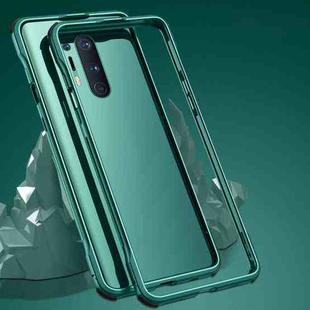 For OnePlus 8 Pro Shockproof Ultra-thin Metal Protective Frame(Green)