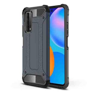 For Huawei P smart 2021 Magic Armor TPU + PC Combination Case(Navy Blue)