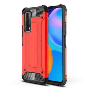 For Huawei P smart 2021 Magic Armor TPU + PC Combination Case(Red)