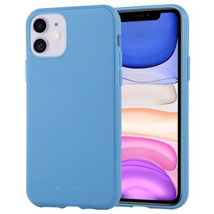 For iPhone 11 MERCURY GOOSPERY STYLE LUX Shockproof Soft TPU Case(Blue)