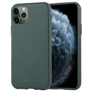 For iPhone 11 Pro MERCURY GOOSPERY STYLE LUX Shockproof Soft TPU Case(Green)