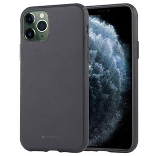 For iPhone 11 Pro MERCURY GOOSPERY STYLE LUX Shockproof Soft TPU Case(Black)