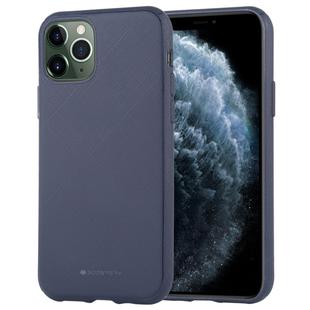 For iPhone 11 Pro MERCURY GOOSPERY STYLE LUX Shockproof Soft TPU Case(Navy)