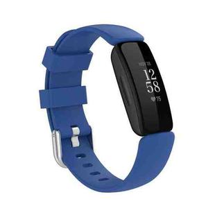 For Fitbit Inspire 2 TPE Watch Band, Size:S(Dark Blue)
