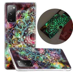 For Samsung Galaxy S20 FE Luminous TPU Mobile Phone Protective Case(Datura Flowers)